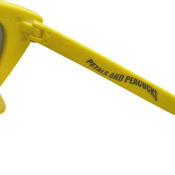 Petals & Peacocks x Zumiez Yellow Meow Meow (Cat Eyes) Everyday Sunglasses - Picture 6 of 7